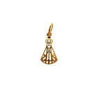 Pingente Nossa Senhora Aparecida | Banho Ouro 18k