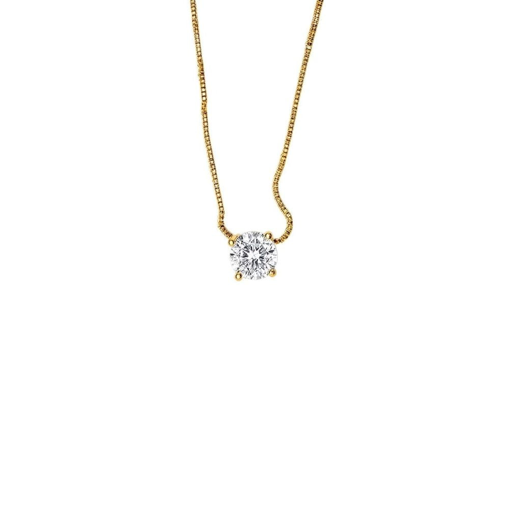 Pingente Ponto de Luz | Banho Ouro 18k