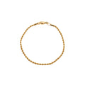 Pulseira Cordão Baiano 2mm | Banho Ouro 18k