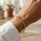 Pulseira Cordão Baiano 2mm | Banho Ouro 18k