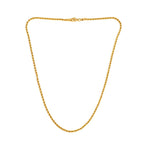 Corrente Cordão Baiano 2mm | Banho Ouro 18k